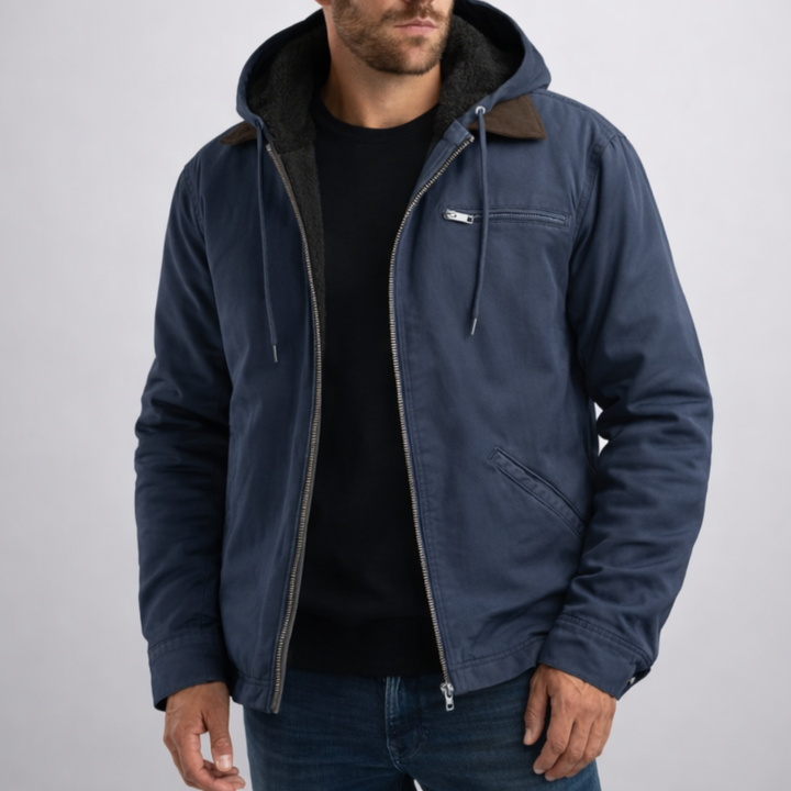 TONY LINED JACKET | HOODED DAILY COMFORT