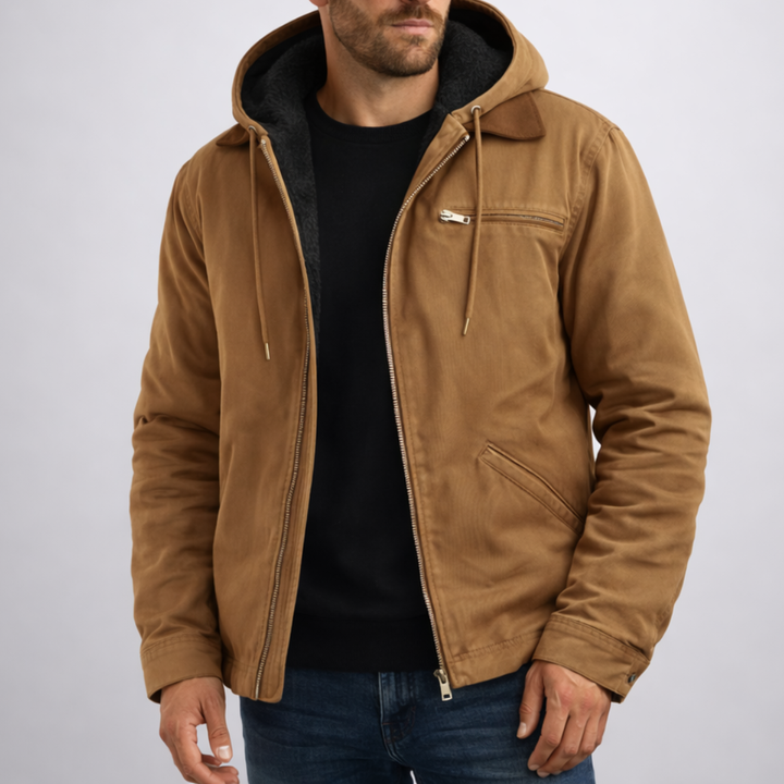 TONY LINED JACKET | HOODED DAILY COMFORT