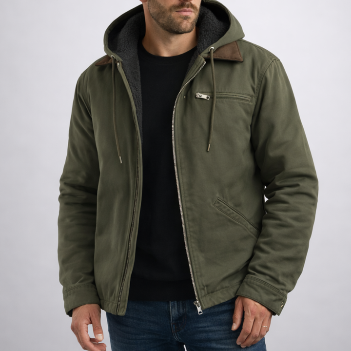 TONY LINED JACKET | HOODED DAILY COMFORT