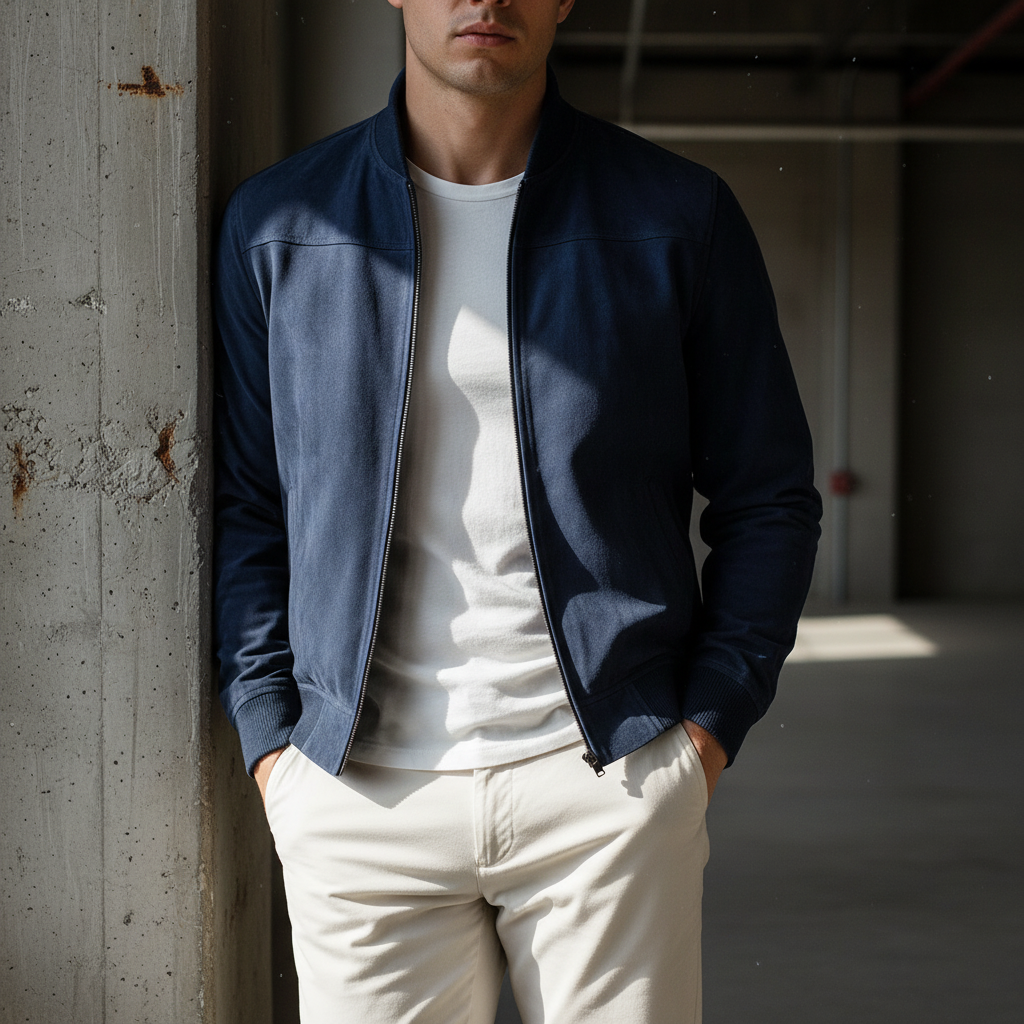 CALEB BOMBER JACKET | REFINED EVERYDAY ELEGANCE