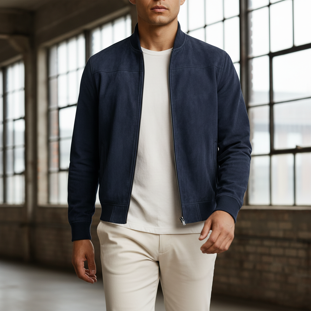 CALEB BOMBER JACKET | REFINED EVERYDAY ELEGANCE