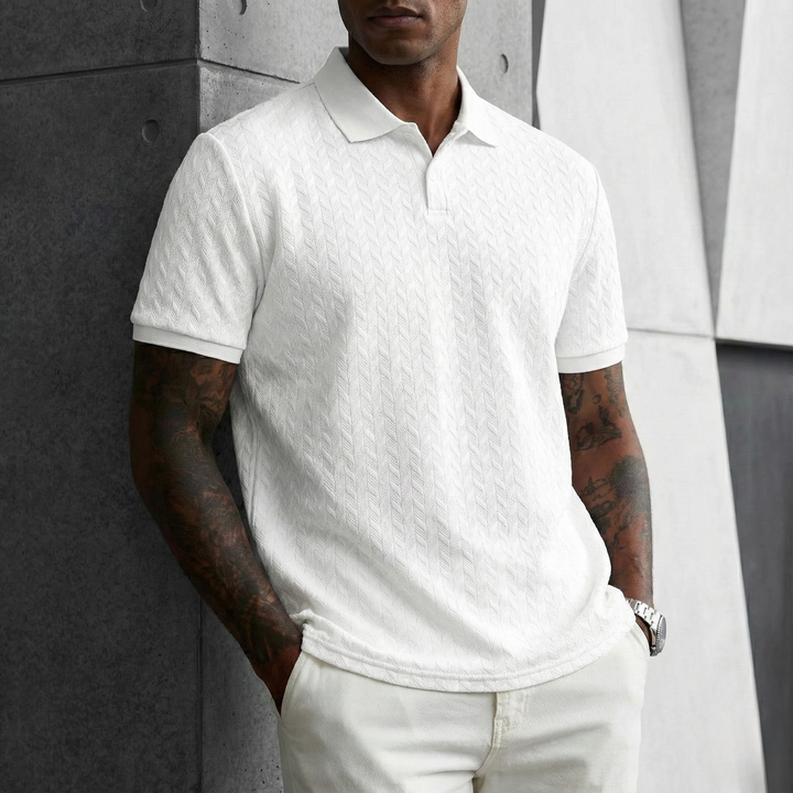 RAFAEL TEXTURED POLO | DISTINCTIVE BY DESIGN