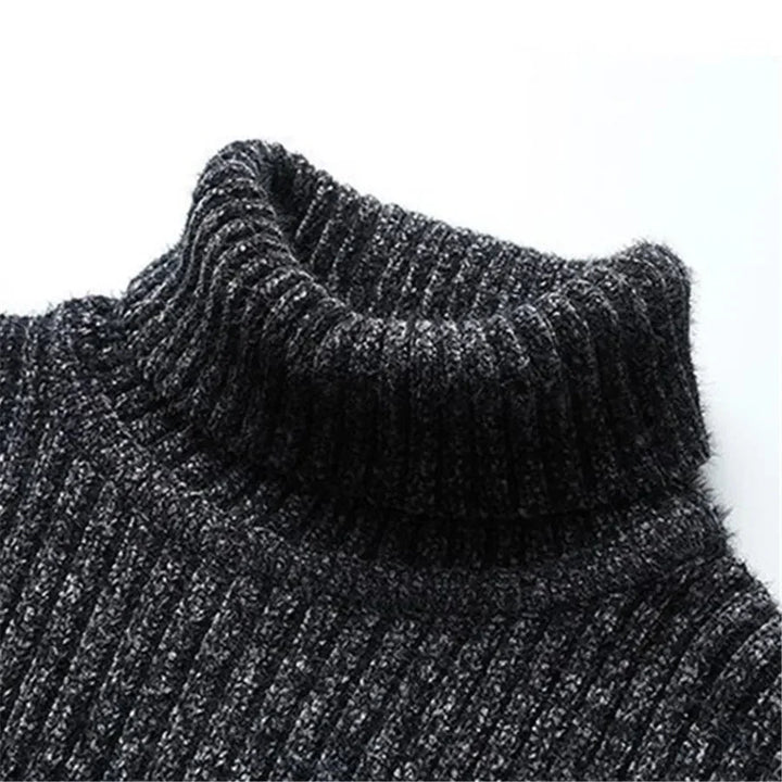 MICHAEL RIBBED TURTLENECK | WARM COMFORT, EFFORTLESS ELEGANCE