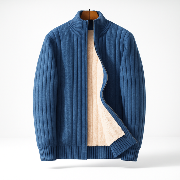 NOAH ZIP KNIT | RELAXED COMFORT, REFINED LOOK