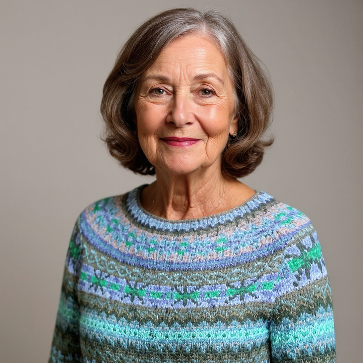 Audrey™| Vintage Icelandic Wool Jumper