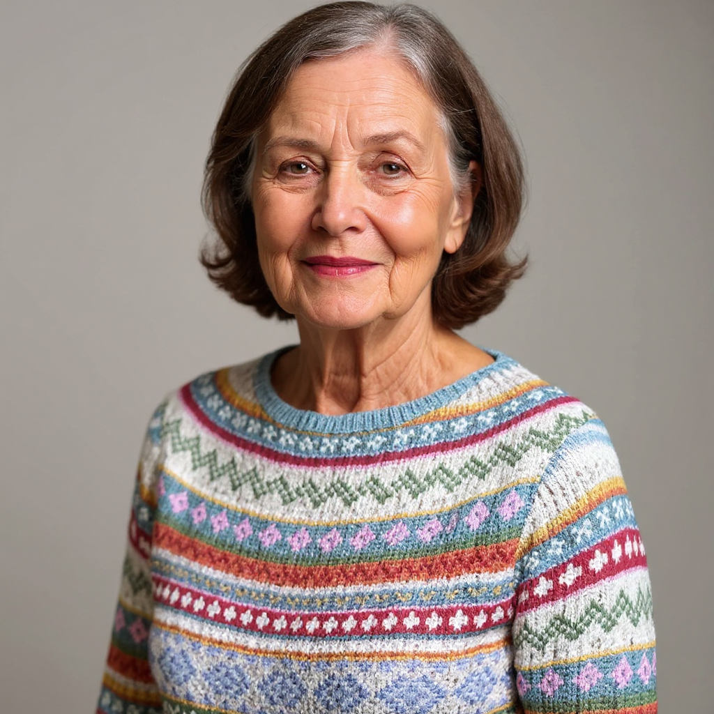 Camila™ | Vintage Icelandic Wool Sweater