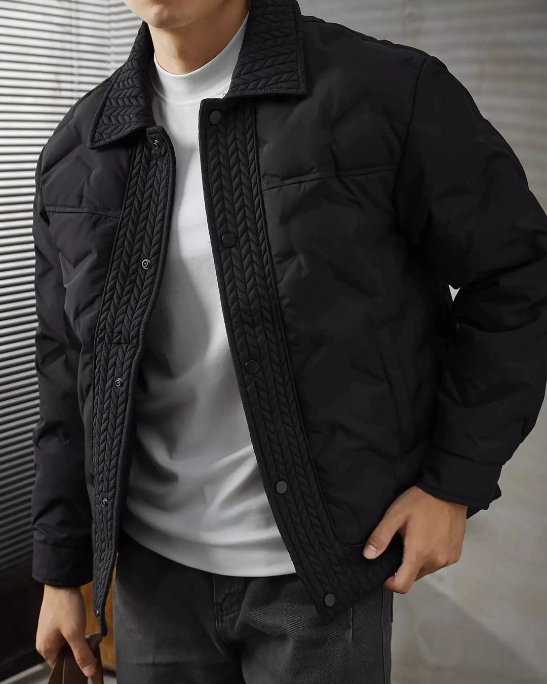 CEDRIC QUILT JACKET | REFINED CITY STYLE