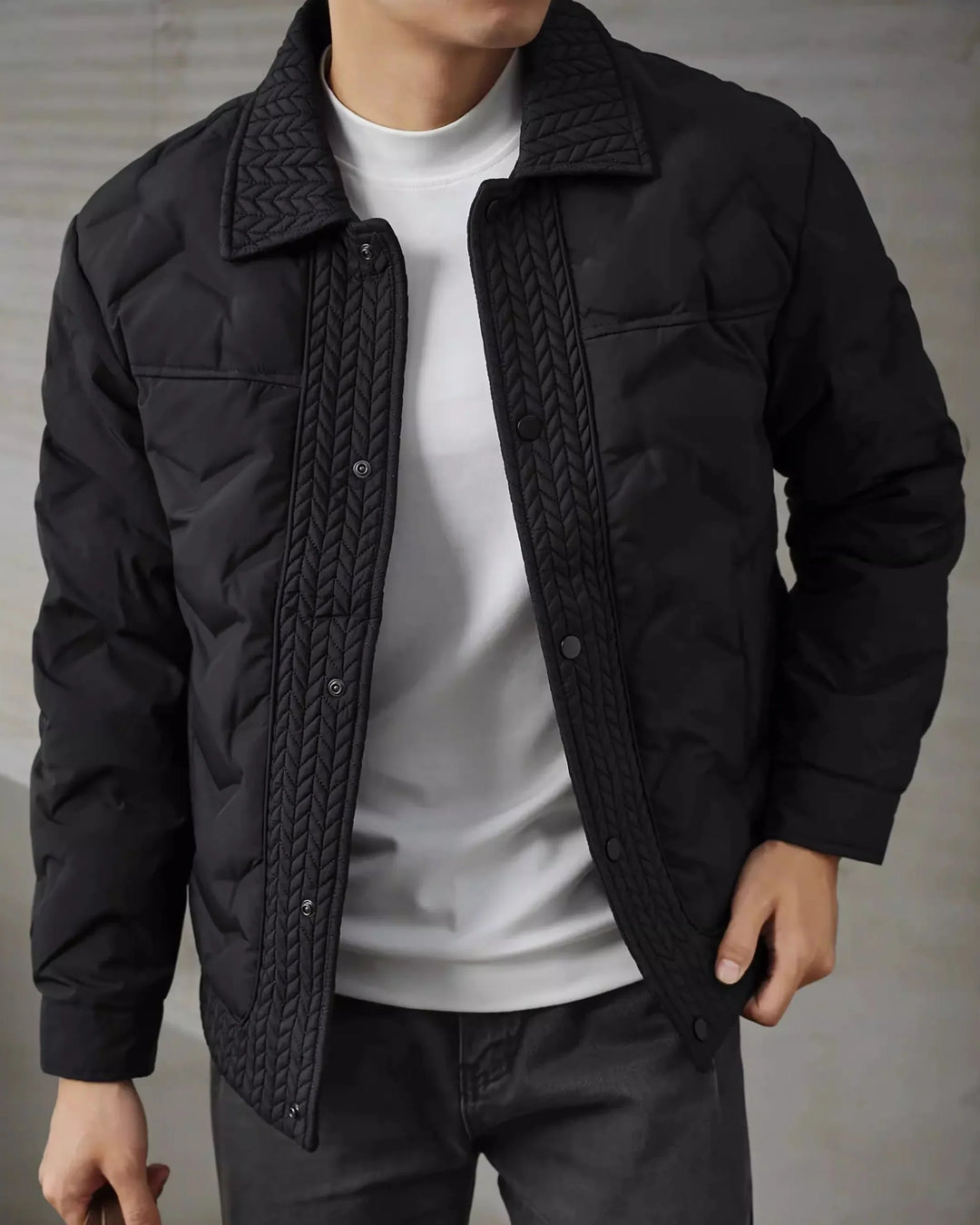 CEDRIC QUILT JACKET | REFINED CITY STYLE