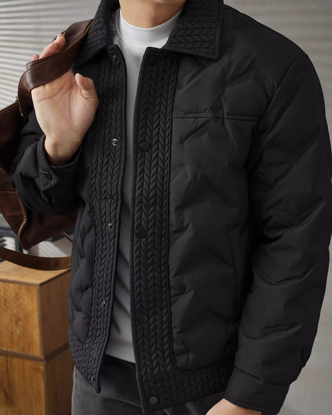 CEDRIC QUILT JACKET | REFINED CITY STYLE