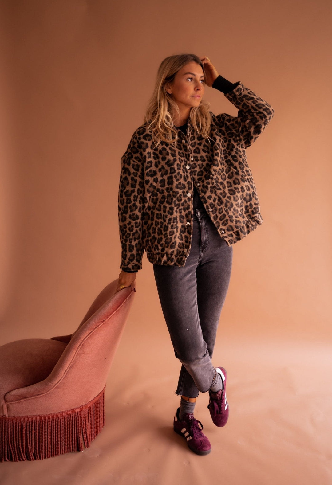 Savannah™ | Chic Leopard Print Jacket