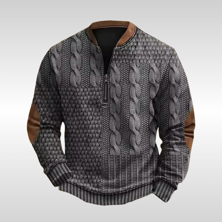 SUTTON TEXTURED HALF-ZIP | LIGHTWEIGHT SUTTON STYLE WITH CHARACTER